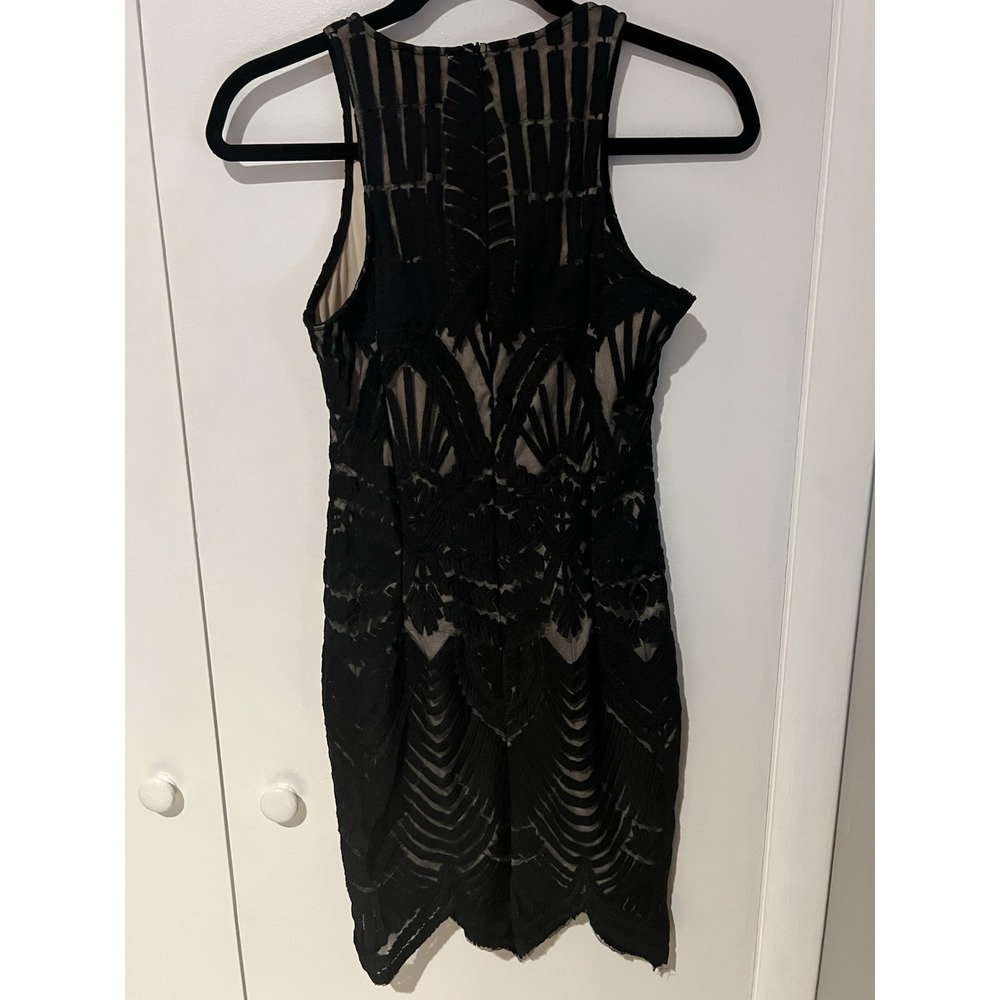 NWT Tea & Cup Womens Black Lace Layered Dress Size Small S Tank Sleeveless - Picture 6 of 6